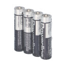 4x 1,5V Panasonic Alkali-Mangan LR03 AAA Micro Batterie 4er Folie