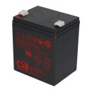 CSB HR1227W High-Rate AGM Bleiakku 12V 6,18Ah 27 W/Zelle bei 15 Min. T2 / Faston 6,3 mm