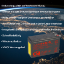 CSB AGM Bleiakku 12V 7Ah UPS123606 F2F1 extrem hochstrom...