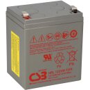 CSB Bleiakku HRL1225W F2 12V 25W Hochstrom AGM Blei