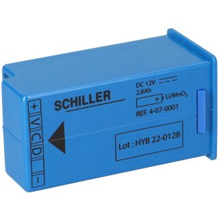 Li-ME Batterie für Bruker/Schiller Defi Fred Easy - 12V 2,8Ah