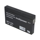 Multipower Lead battery mp2-12sl Pb 12v / 2.0Ah