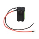 NiMH 4,8V 1800mAh F2x2 Mignon AA mit 20cm Kabel für Notleuchten