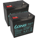 Replacement battery for sterling s425 2x 12v (24v) 55Ah...