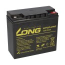 2x Kung Long WP22-12NE AGM-Akkus 12V 22Ah (24V) – für Alber E-Fix / Adventure