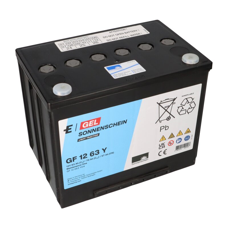 Ersatzakku Satz für Cleanfix Reinigungsmaschine RA 501 B RA 501 IBC RA 561 B 12V 76Ah GEL Akku Batterie