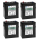 Replacement battery set 4x 6v (24v) 240Ah for Columbus cleaning machine ara 66 bm 100 gel battery