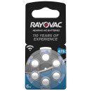 Rayovac Hörgerätebatterie HA675 Hearing Aid, Acoustic 6er Rad, quecksilberfrei