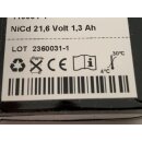 NiCd Akku für Hellige Cardiotest EK53/EK56 – 21,6 V 1,3 Ah
