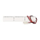 Emergency light battery 3.6v NiCd 4500mAh Mono L1x3 with cable and plug