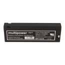 PB Akku Multipower MP1222A für Hewlett Packard Transportmonitor - 12V 2Ah