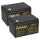 Akkuset für Hill-Rom Versa Care - 2x 12V 12Ah