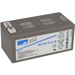 PB Akku Sonnenschein A512/3,5S für Nellcor Invos Cerebraloximeter - 12v 3,5Ah