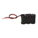 Akkupack 3,6V 4000 mAh C NiMH Notleuchten HT 20cm Kabel F1x3 F31NIMH4000