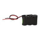 Notleuchtenakku 3,6V 4000mAh NiMH F1x3 – Baby C – 20 cm Kabel – passend für F31NIMH4000 / NIMH4000