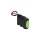 Notleuchtenakku 3,6V 4000mAh NiMH F1x3 – Baby C – 20 cm Kabel – passend für F31NIMH4000 / NIMH4000
