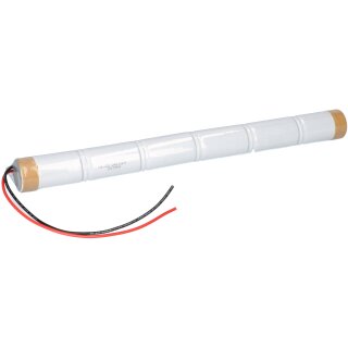 Akkupack 7,2V 4500mAh NiCd Notleuchten HT 20cm Kabel Stange L61NICD4500