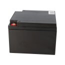 Q-Batteries 12LSX-24 12 V 24 Ah AGM 10-Jahres-Akku