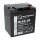 Q-Batteries 12LSX-28 12 V 28 Ah AGM 10-Jahres-Akku