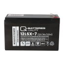 Q-Batteries 12LSX-7 12 V 7 Ah AGM 10-Jahres-Akku