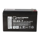 Q-Batteries 12LSX-7 12V 7Ah Blei-Vlies-Akku AGM 10 Jahre