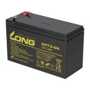 Kung Long AGM Akku 12V 7,2Ah passend für Weinmann ACCUVAC – LC-R127R2PG1