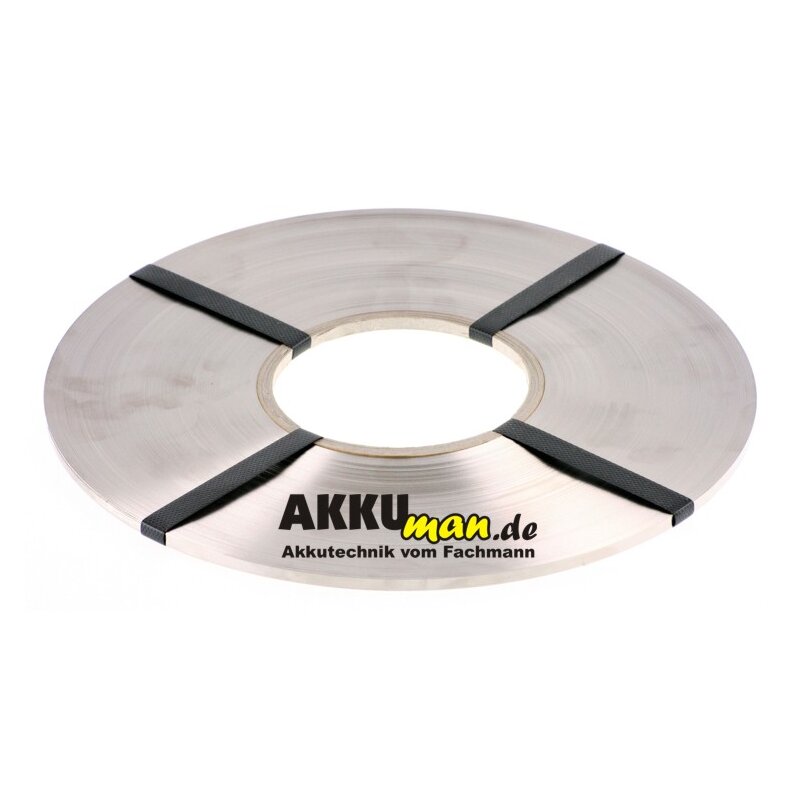 Schweißband aus Hilumin 7 x 0,15 mm auf Rolle - ca. 2 kg/Rolle Preis pro kg