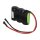 Notleuchtenakku 3,6V 4000mAh NiMH F1x3 – Baby C – Faston -4,8 mm / +6,3 mm