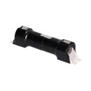 Notleuchten-Akku 2,4V 4500mAh NiCd L1x2 D Faston mit Endkappen