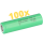 100x Samsung inr18650-25r 3.6v 2550mAh 8c 20a