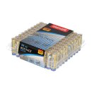 box of 100 Maxell batteries aa mignon lr6 alkaline