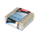 box of 100 Maxell batteries aaa micro lr03 alkaline