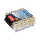 box of 100 Maxell batteries aaa micro lr03 alkaline