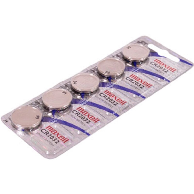 Maxell Cr2032 Lithium Knopfzelle 3V 5Er Blister