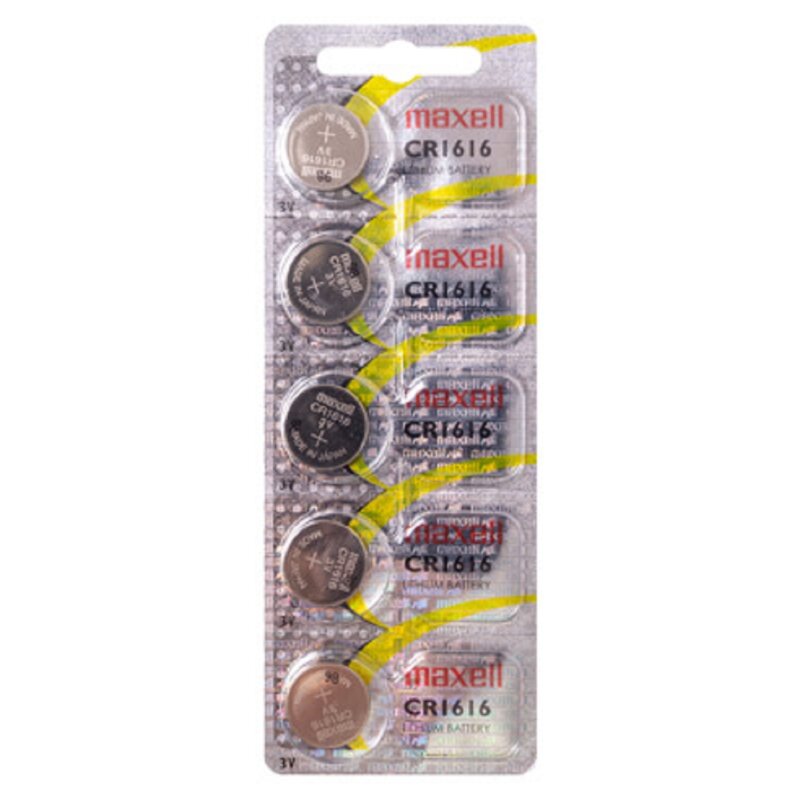 Maxell Cr1616 Lithium Knopfzelle 3V 5Er Blister