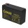 Kung Long WP1224W 12V 6Ah AGM Bleiakku F1 4,8mm Hochstrom