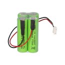 NiMH4820Q 4,8V NiMH Akku 1800mAh 32cm Kabel + Stecker