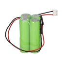 Notleuchten-Akku 4,8V 1800mAh NiMH 32 cm Kabel