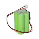 Notleuchten-Akku 4,8V 1800mAh NiMH 32 cm Kabel