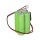 Notleuchten-Akku 4,8V 1800mAh NiMH 32 cm Kabel