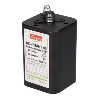 4R25 XCell Premium 45 Blockbatterie 6V 45Ah für Baustellenlampe