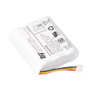 Li-Ion Akkupack 3,6 V 8,7 Ah (29 Wh) 1S3P – Panasonic NCR18650TB, Kabel & Stecker