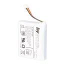Lithium-Ionen Akkupack 3,6V 6,6Ah 23,76Wh 1S3P mit Kabel und Stecker