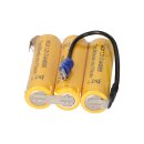 Notleuchtenakku 3,6V 800mAh NiCd F3x1 – AA/Mignon – Faston 2,8 mm – passend für RZB 784152036