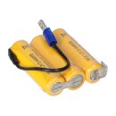 Notleuchtenakku 3,6V 800mAh NiCd F3x1 – AA/Mignon – Faston 2,8 mm – passend für RZB 784152036