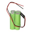 Notleuchten-Akku 4,8V 1800mAh NiMH L2x2 AA / Mignon