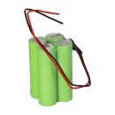 Notleuchten-Akku 4,8V 1800mAh NiMH L2x2 AA / Mignon
