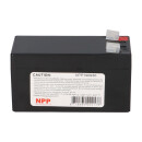 NPP Lead-acid battery agm np12-1.2 12v 1,2Ah