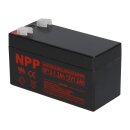 NPP Lead-acid battery agm np12-1.2 12v 1,2Ah