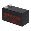 NPP Lead-acid battery agm np12-1.2 12v 1,2Ah